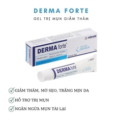 GEL Hỗ Trợ Làm Mờ Sẹo, Ngừa Thâm, Ngừa Tái Phát Mụn, Sạch Bã Nhờn (Bản Thường) - DERMA-FORTE (15g)