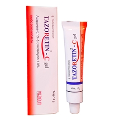 Kem Bôi Điều Trị Mụn Trứng Cá - TAZORETIN C (15g)