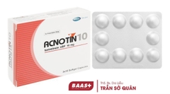 ACNOTIN10mg (3vĩ x 10v/Hộp) - Isotretinoin USP 10mg