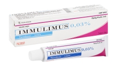 Thuốc Mỡ Bôi Da Trị Eczema - IMMULIMUS 0.03% (10g)
