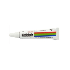 Kem Điều Trị Viêm Giác Mạc Do Virus Herpes Simplex - MEDICLOVIR (5g)