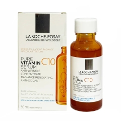 LAROCHE-POSAY Serum Làm Sáng Da Và Giảm Thâm Nám - REDERMIC PURE VITAMIN C10 SERUM (30ml)