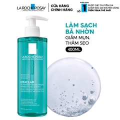 LAROCHE-POSAY Gel Làm Sạch/Tắm Cho Mặt Và Cơ Thể - EFFACLAR MICRO PEELING GEL (50ml/400ml)