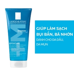 LAROCHE-POSAY Gel Rửa Mặt Tạo Bọt Làm Sạch & Giảm Nhờn Cho Da Dầu Nhạy Cảm - EFFACLAR FOAMING GEL REFILL (400ml)
