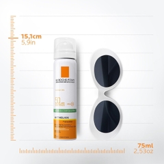 LAROCHE-POSAY Xịt Chống Nắng Kiềm Dầu - ANTHELIOS ANTI-SHINE INVISIBLE FRESH MIST SPF50 UVB + UVA SUN-SENSITIVE SKIN (75ml)