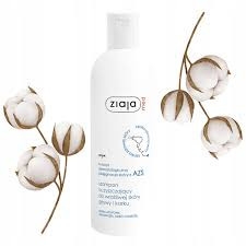 ZIAJA Dầu Gội Làm Sạch Tóc và Dịu Nhẹ Vùng Da Đầu, Gáy - MED KURACJA DERMATOLOGICZNA PIELEGNACJA SKORY Z AZS SZAMPON OCZYSZAJACY DO WRAZLIWEJ SKORY GLOWY I KARKU (300ml)