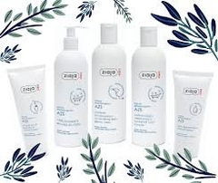 ZIAJA Dầu Gội Làm Sạch Tóc và Dịu Nhẹ Vùng Da Đầu, Gáy - MED KURACJA DERMATOLOGICZNA PIELEGNACJA SKORY Z AZS SZAMPON OCZYSZAJACY DO WRAZLIWEJ SKORY GLOWY I KARKU (300ml)