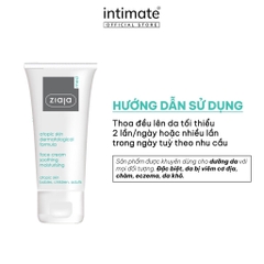 ZIAJA Kem Dưỡng Ẩm Phục Hồi Da - MED ATOPIC SKIN DERMATOLOGICAL FORMULA FACE CREAM SOOTHING MOISTURISING (50ml)