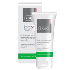 ZIAJA Kem Ngừa Mụn Trứng Cá - MED ANTI-IMPERFECTIONS DERMATOLOGICAL FORMULA ACNE BALANCE CREAM (50ml)