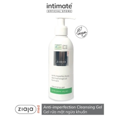 ZIAJA Gel Rửa Mặt Ngừa Khuẩn Giảm Mụn - MED ANTI-IMPERFECTIONS DERMATOLOGICAL FORMULA CLEANSING GEL (200ml)