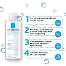 LAROCHE-POSAY Nước Tẩy Trang Sạch Sâu Dành Cho Da Nhạy Cảm - MICELLAR WATER ULTRA SENSITIVE SKIN (200ml/400ml)
