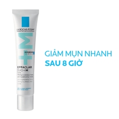 LAROCHE-POSAY Kem Dưỡng Giảm Mụn Nhanh Sau 8H - EFFACLAR DUO+ M (7,5ml/40ml)