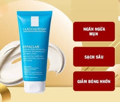 LAROCHE-POSAY Mặt Nạ Giảm Mụn Làm Sạch Da - EFFACLAR UNCLOGGING PURIFYING SEBO-CONTROLLING MASK ANTI-SHINE (100ml)