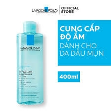 LAROCHE-POSAY Nước Tẩy Trang Dành Cho Da Dầu Mụn, Da Nhạy Cảm - EFFACLAR MICELLAR WATER ULTRA (200ml/400ml)