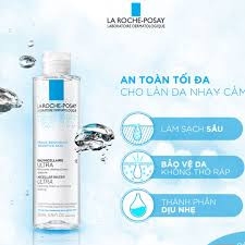 LAROCHE-POSAY Nước Tẩy Trang Dành Cho Da Dầu Mụn, Da Nhạy Cảm - EFFACLAR MICELLAR WATER ULTRA (200ml/400ml)