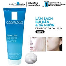 LAROCHE-POSAY Sữa Rửa Mặt Tạo Bọt Cho Da Dầu Mụn - EFFACLAR DEEP CLEANSING FOAMING CREAM (125ml)