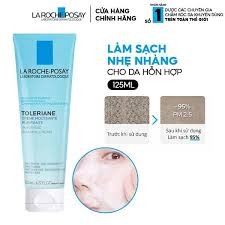 LAROCHE-POSAY Sữa Rửa Mặt Tạo Bọt Làm Sạch Dịu Nhẹ - TOLERIANE PURIFYING FOAMING CREAM (50ml/125ml)