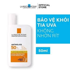 LAROCHE-POSAY Kem Chống Nắng Dạng Sữa Không Nhờn Rít Cho Da Nhạy Cảm - ANTHELIOS UVMUNE 400 INVISIBLE FLUID (50ml)