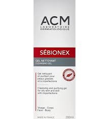 ACM Sữa Rửa Mặt Làm Sạch Sâu Cho Da Dầu Mụn - SEBIONEX CLEANSING GEL (200ml)