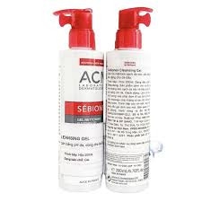 ACM Sữa Rửa Mặt Làm Sạch Sâu Cho Da Dầu Mụn - SEBIONEX CLEANSING GEL (200ml)