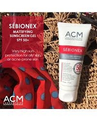 ACM Kem Chống Nắng Dành Cho Da Dầu - SEBIONEX MATTIFYING SUNSCREEN GEL SPF50+ (40ml)