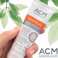 ACM Kem Chống Nắng Che Khuyết Điểm Cho Mọi Loại Da - SENSITELIAL TINTED MINERAL SUNSCREEN CREAM SPF50+ (40ml)
