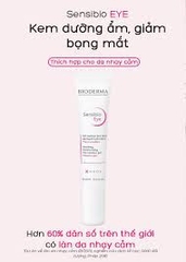 BIODERMA Gel Dưỡng Giúp Làm Dịu Và Cấp Ẩm Vùng Mắt Dành Cho Da Nhạy Cảm - SENSIBIO EYE (15ml)