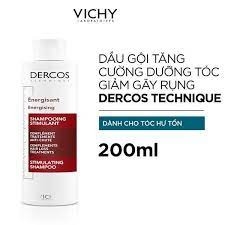 VICHY Dầu Gội Tăng Cường Dưỡng Tóc, Giảm Tóc Rụng - DERCOS TECHNIQUE ENGERGISING SHAMPOO TARGETS HAIRLOSS (200ml)