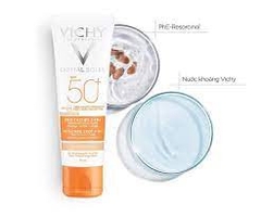 VICHY Kem Chống Nắng Ngăn Sạm Da, Giảm Thâm Nám - CAPITAL SOLEIL ANTI-DARK SPOT 3IN1 (50ml)