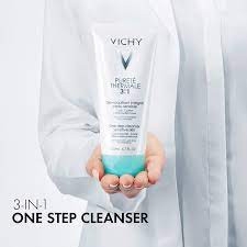 VICHY Sữa Rửa Mặt Tẩy Trang 3 Tác Dụng Dành Cho Da Thường, Da Hỗn Hợp Và Da Nhạy Cảm - PURETÉ THERMALE 3IN1 ONE STEP CLEANSER SENSITIVE SKIN AND EYES (200ml)