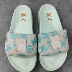 (MỚI CHÍNH HÃNG)DÉP PUMA SUEDE LEADCAT  *XANH MINT*