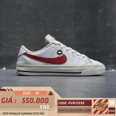Giày 2hand Nike Court Legacy 'White University Red' CU4150-105 SIZE 41 pvn13998
