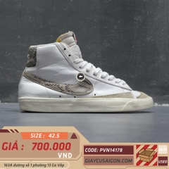 Giày 2hand Nike Blazer Mid 77 Vintage Snakeskin Swoosh CI1176-101 SIZE 42.5 pvn14178