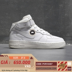 Giày 2hand Nike Air Force 1 Triple White 366731-100 SIZE 37.5 pvn14487