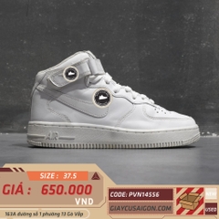 Giày 2hand Nike Air Force 1 Triple White 366731-100 SIZE 37.5 pvn14556