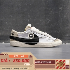 Giày 2HAND Nike Blazer Low '77 Jumbo 'White Black' DN2158-101 SIZE 40 PVN15665