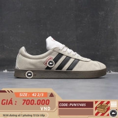 Giày 2hand VL Court Lifestyle Skateboarding 'Grey' HQ1802 SIZE 42 2/3 pvn17485
