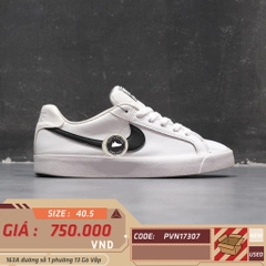 GIÀY 2HAND Court Royale AC 'White Black' BQ4222-103  SIZE 40.5 PVN17307