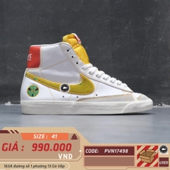 NIKE BLAZER MID '77 VINTAGE "ROSWELL RAYGUNS" - DD9239-100 - GIÀY 2HAND CHÍNH HÃNG