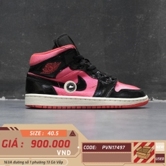 Giày 2hand 1s Mid 'Hot Bred Punch' BQ6472-600 SIZE 40.5 pvn17497