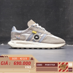 GIÀY 2HAND Retropy E5 Shoes 'Grey White Blue' IE5879. SIZE 42 2/3 PVN17759