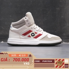 ADIDAS NEO GAMETAKER 'WHITE GRAY RED' EH2558 SIZE 42 2/3 - GIÀY 2HAND CHÍNH HÃNG PVN17834