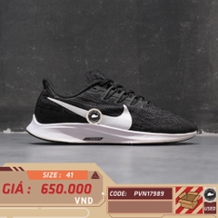 NIKE AIR ZOOM PEGASUS 36 'BLACK/WHITE-THUNDER GREY' – AQ2203-002 – GIÀY 2HAND CHÍNH HÃNG