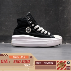 CONVERSE CHUCK TAYLOR ALL STAR MOVE PLATFORM 568497C SIZE 37.5 - GIÀY 2HAND CHÍNH HÃNG