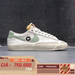 NIKE BLAZER LOW 77 PREMIUM DO9799 100 SIZE 42.5 – GIÀY 2HAND CHÍNH HÃNG