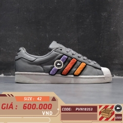 ADIDAS ORIGINALS SUPERSTAR VELCRO FX7766 SIZE 42 - GIÀY 2HAND CHÍNH HÃNG