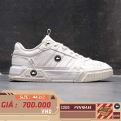 ADIDAS NEO D-PAD MID 'TRIPLE WHITE' IG7588 SIZE 44 2/3 - GIÀY 2HAND CHÍNH HÃNG