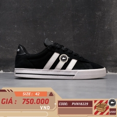 ADIDAS DAILY 3.0 'BLACK WHITE' – FW7439 – SIZE 42 – GIÀY 2HAND CHÍNH HÃNG