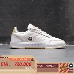 ADIDAS NEO COURTMASTER 'WHITE BROWN' – FY8140 – GIÀY 2HAND CHÍNH HÃNG