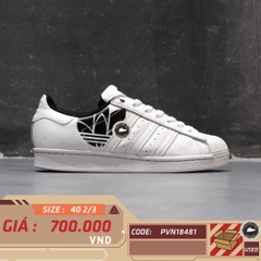 ADIDAS SUPERSTAR ‘WHITE BLACK’ FY2824 – GIÀY 2HAND